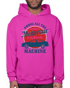 Among all the machines motorcar is my favorite machine 88# - hot rod- Hoodie