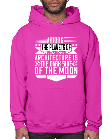 Among the planets of the arts architecture is the dark side of the moon Style 43# - architect- Hoodie