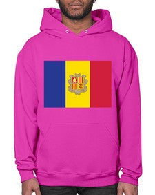 Andorra 325# - world flags- Hoodie