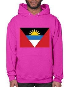 Antigua and Barbuda 336# - world flags- Hoodie