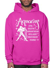 Aquarius 68# - aquarius- Hoodie
