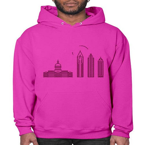 Atlanta 373# - cities- Hoodie