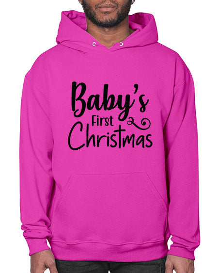 Babys First Christmas 277# - baby- Hoodie