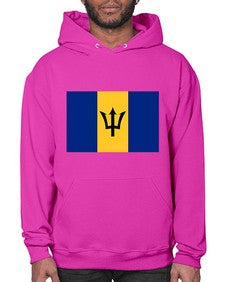 Barbados 410# - world flags- Hoodie