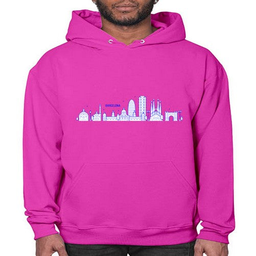 Barcelona 416# - cities- Hoodie