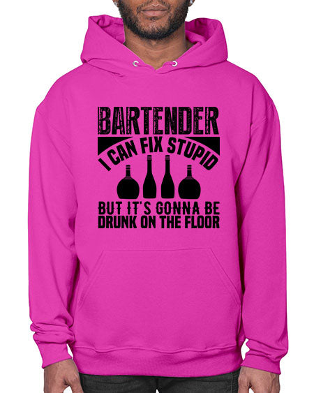 Bartender I can fix Style 54# - bartender- Hoodie