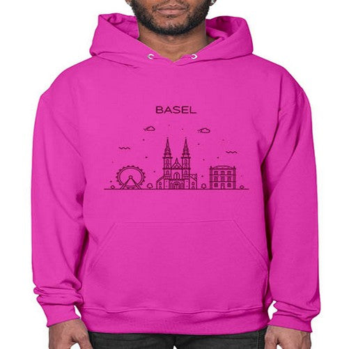 Basel 417# - cities- Hoodie