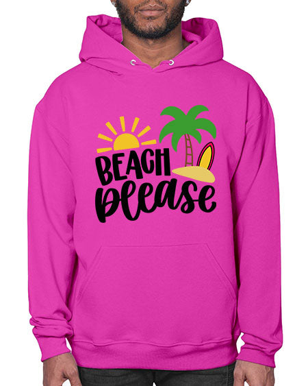 Beach Please Style 51# - summer- Hoodie
