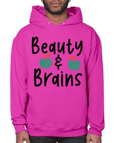 Beauty and Brains 18# - general school- Hoodie