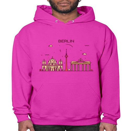 Berlin 447# - cities- Hoodie