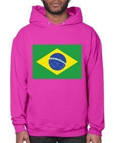 Brazil 488# - world flags- Hoodie