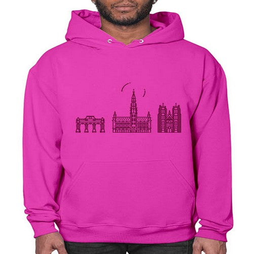 Brussels 507# - cities- Hoodie