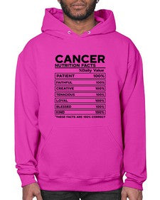 Cancer Nutrition Facts 148# - cancer- Hoodie