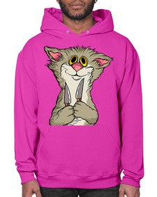 Cat 44# - cartoon animals- Hoodie