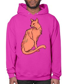Cat 47# - cartoon animals- Hoodie