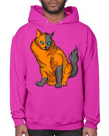 Cat 54# - cartoon animals- Hoodie