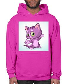 Cat 58# - cartoon animals- Hoodie