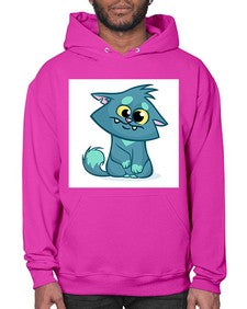 Cat 64# - cartoon animals- Hoodie