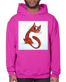 Cat 67# - cartoon animals- Hoodie