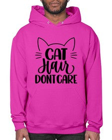 Cat Hair Dont Care Style 82# - cats- Hoodie