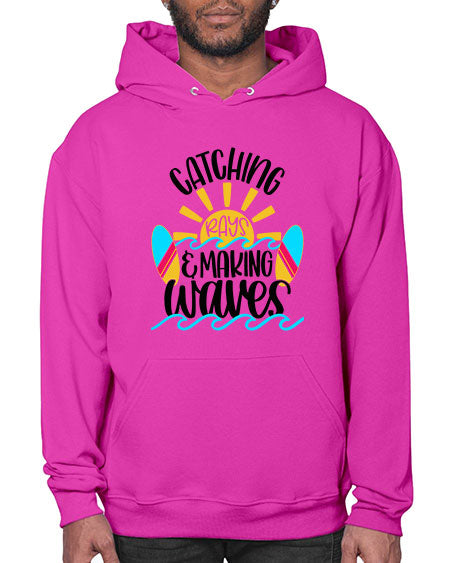 Catching Rays Making Waves Style 49# - summer- Hoodie