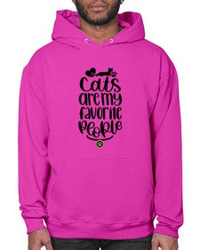 Cats Are My Favorite People Style 89# - cats- Hoodie