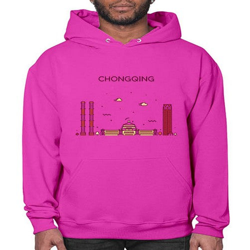 Chongqing 583# - cities- Hoodie