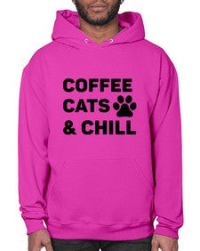 Coffee Cat Style 41# - cats- Hoodie