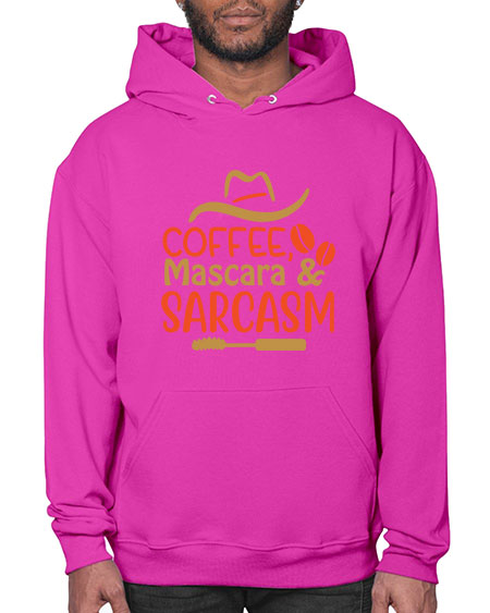 Coffee Mascara Sarcasm 21# -  fashion- Hoodie