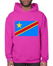 Congo Democratic Republic of the 613# - world flags- Hoodie