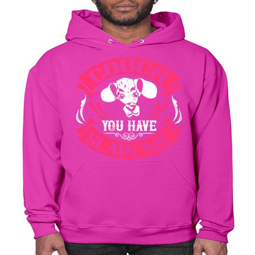 Couch You Have Slain Me Style 3# - dogs- Hoodie