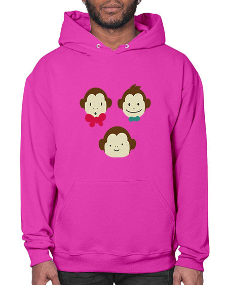 Cute_little_monkeys_5425 - monkey- Hoodie