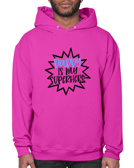 Daddy Is My Superhero Style 295# - baby- Hoodie