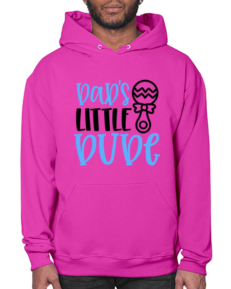 Dads Little Dude Style 301# - baby- Hoodie
