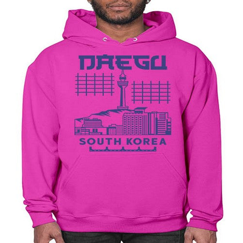 Daegu 641# - cities- Hoodie