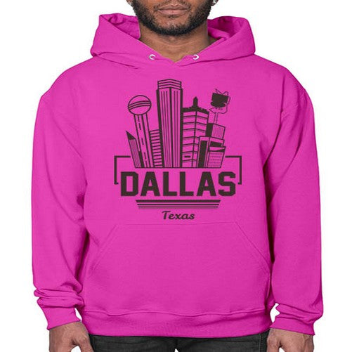Dallas 645# - cities- Hoodie
