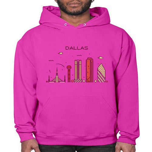 Dallas 646# - cities- Hoodie