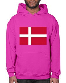 Denmark 657# - world flags- Hoodie