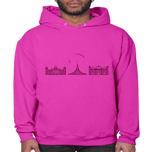 Dhaka 667# - cities- Hoodie