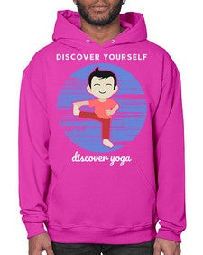 Discover Yourself Discover Yoga 199# - yoga- Hoodie
