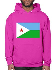 Djibouti 670# - world flags- Hoodie