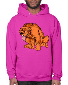 Dog 100# - cartoon animals- Hoodie