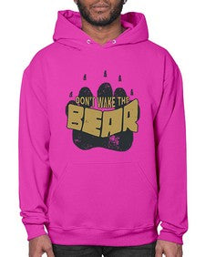 Dont wake the bear 4# - cartoon animals- Hoodie