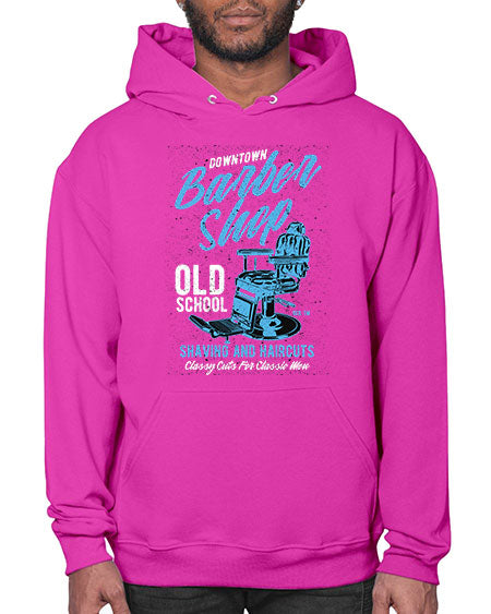 Downtown Barbershop730# - barber- Hoodie