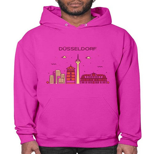 Dusseldorf 698# - cities- Hoodie