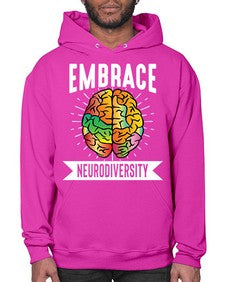 EmbraceNeurodiversityAwarenessTshirt 133# - alzheimers- Hoodie