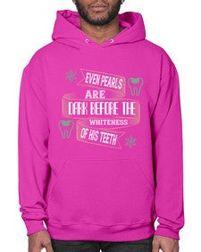 Even pearls are dark before Style 150# - dentist- Hoodie