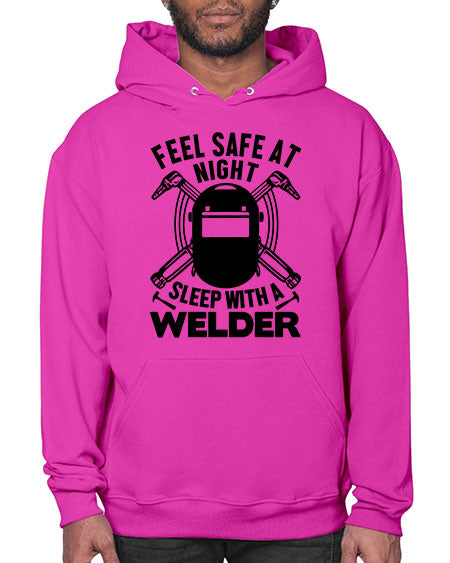 Feel safe at night Style 777# - welder- Hoodie