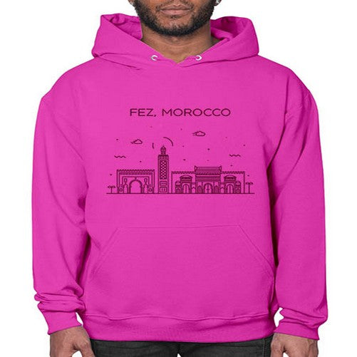 Fez 718# - cities- Hoodie