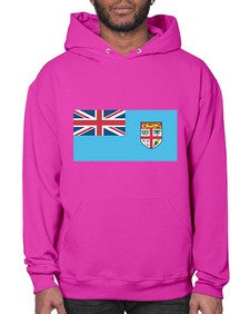 Fiji 721# - world flags- Hoodie